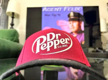 USA 기업 DrPepper 닥터페퍼 스냅백 캡 레드 계열