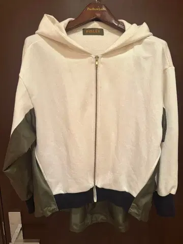 RISLEY 후드 부착 집업 후드티