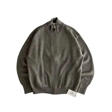 24aw HERILL Goldencash Zipup Sweater 3