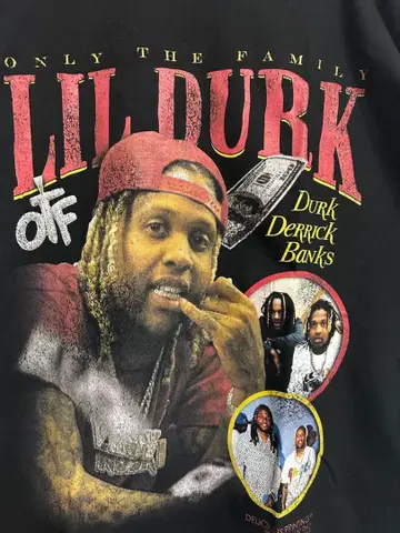 Lil Durk 부트 셔츠