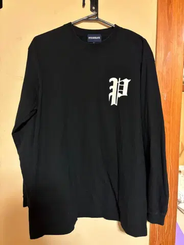 PHATRNK 블랙 롱T L 사이즈