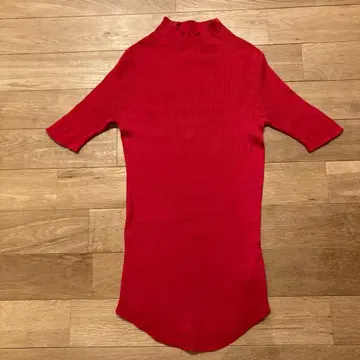 [ UNION LAUNCH ] 반팔 리브 니트