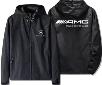 새상품 벤츠 amg 윈드 브레이커 블랙 L