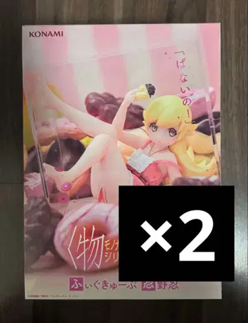 모노가타리 시리즈 피규어큐브 오시노 시노부 2개 세트