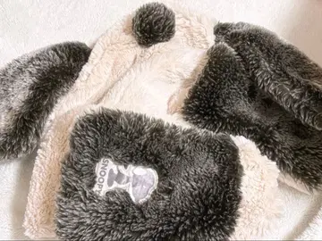 USJ 한정판 스누피 3way 머플러 햇