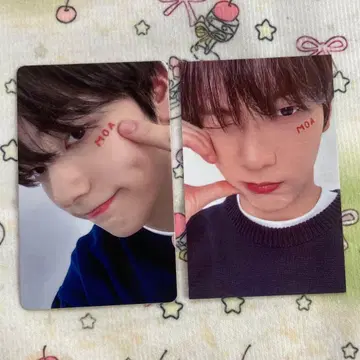 TXT MOAZONE 수빈 팬미팅 FC 혜택 팬미팅 트레이딩 카드 2장