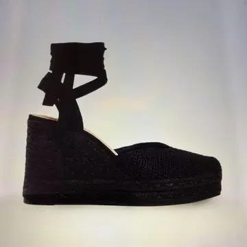 ZARA 블랙 웨지솔 샌들