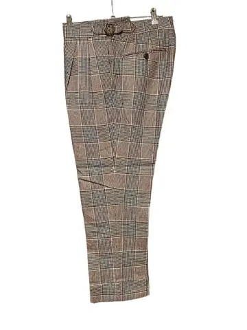 가격 인하 불가 [ 가을/겨울 ] 이탈리아제 체크 트라우저