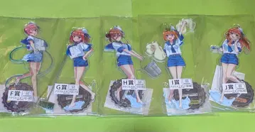 5등분 캐릭터랏 복권 아크릴 스탠드 컴프 3