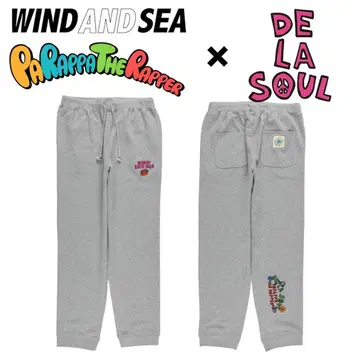 완판템 PARAPPA x DE LA SOUL x WDS 스웨트 팬츠