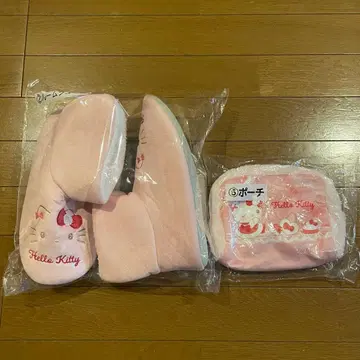 헬로키티 복권 룸슈즈 파우치