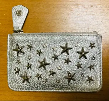 지미추 Jimmy Choo 동전 지갑 스터드 코인 케이스 NANCY