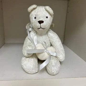화이트 곰 봉제 인형