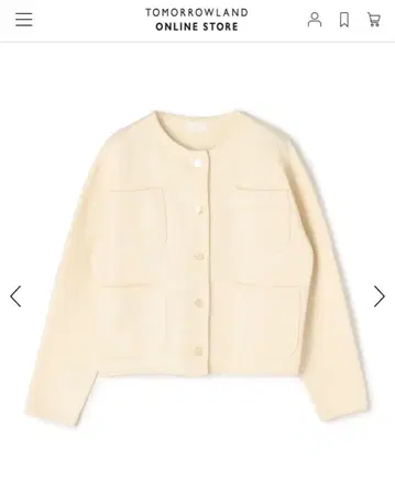 Ballsey 코튼 폴리에스테르 더블 페이스 4 포켓 가디건