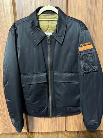 TTT_MSW DAIRIKU MA-1 자켓 블랙