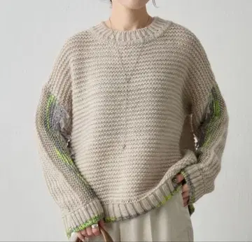 ENDAY 엔데이 프린지 니트