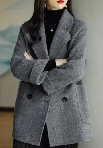 새상품*Stlady 스트레이디*더블 브레스트 코트