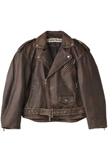 PRANK PROJECT 라이더 자켓 ( 천연 가죽 )
