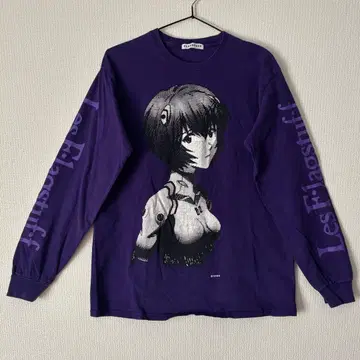 [ 레어 ] Les Flagstuff 에반게리온 긴팔 티셔츠