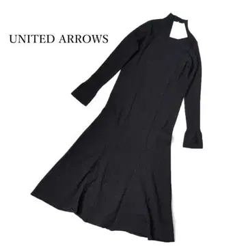 UNITED ARROWS 유나이티드 애로우즈 블랙 니트 원피스