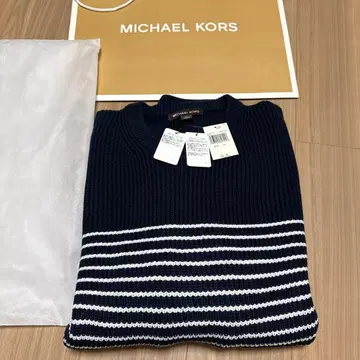 MICHAEL KORS 스트라이프 니트 스웨터