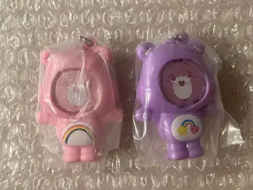가챠 케어베어 포토 프레임 마스코트 핑크 보라색 묶음 판매