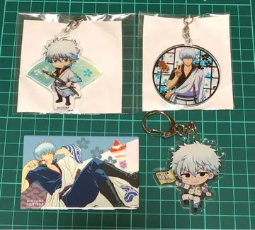 은혼 사카타 긴토키 4종 세트 와팝 캐릭터 팝 스토어 J-WORLD