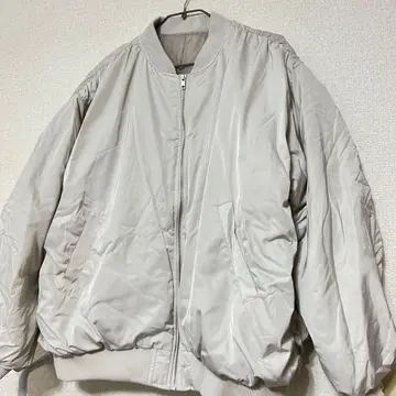 충전솜 아우터 블루종