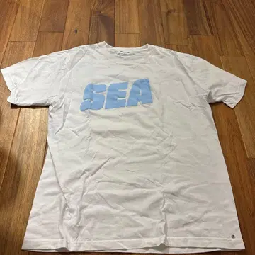 SEA WIND AND 티셔츠 L 사이즈 화이트