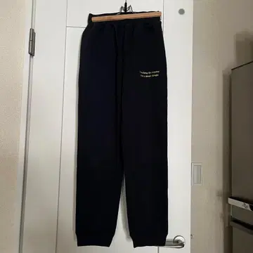 the edooni 블랙 조거 팬츠 S
