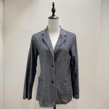 고품질 푸프레 그레이 캐주얼 자켓 LL 코튼 면 100%