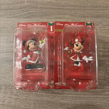 디즈니 Happy 복권 미키 미니 크리스마스 오너먼트