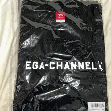 EGA-CHANNEL 블랙 T셔츠 M