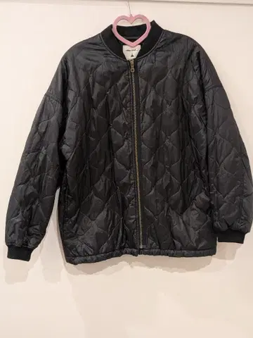 niko and - 블랙 퀼팅 자켓 M