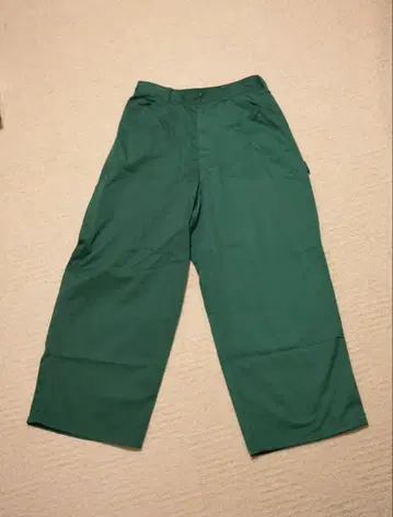 edifice la boucle 와이드 팬츠 그린