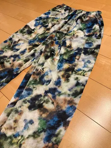 뷰티 앤 유스 BEAUTY&YOUTH 패턴 팬츠 새상품급