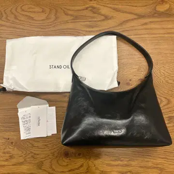 STAND OIL BLACK PLUMP BAG 택 포함, 더스트백 포함