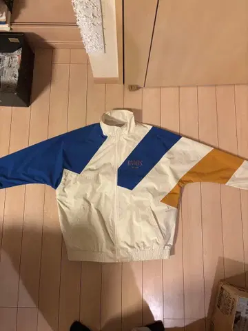 DVIUS 나일론 자켓 화이트/블루/오렌지