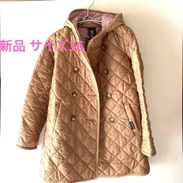 새상품 라벤햄 자켓 코트 블루종 카멜 라벤더 36