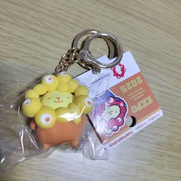 신오사카 한정 산리오 미야쿠미야쿠 키링 폼폼푸딩 최애 컬러