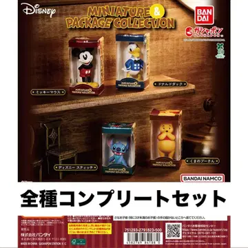 [ '디즈니 캐릭터' 미니어처 & 패키지 컬렉션 ] 컴플리트
