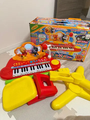 호빵맨 함께 스테이지 뮤직쇼 전자 피아노 악기