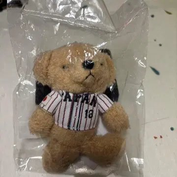 WBC 선수 유니폼 베어 키체인 (홈) 야마모토 요시노부