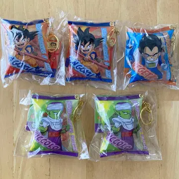 드래곤볼 DAIMA 샤카샤카 키링 5개 세트