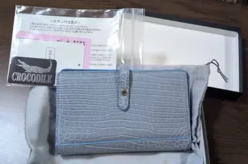 페레리 루쏘 스페인 태너 가죽 매트 크로커다일 롱 지갑