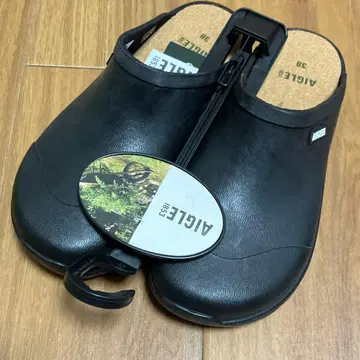 [미사용 택 포함] AIGLE 에이글 코레이 크로그 블랙 24 방수