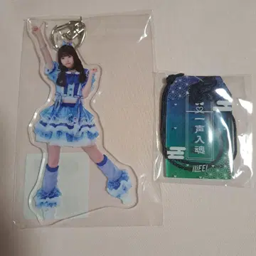 소라시 카렌 아크릴 키링 복권 iLiFE! 일본 무도관 부적