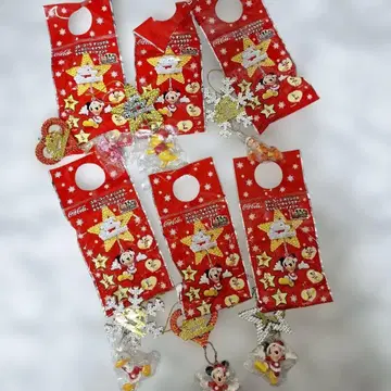 레어 디즈니 크리스마스 오너먼트 코카 콜라