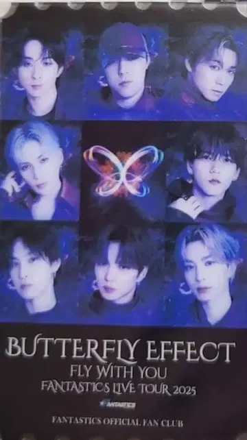 FANTASTICS 클리어 픽처 티켓