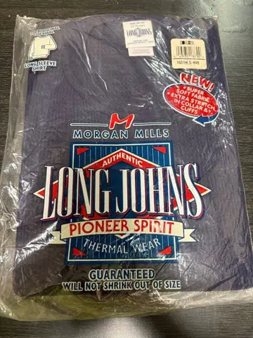 미개봉 MORGAN MILLS LONG JOHNS 서멀웨어 USA